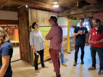 EBM members in the Franconian Open Air Museum Bad Windsheim. (Image: A. Dakkouri-Baldauf)